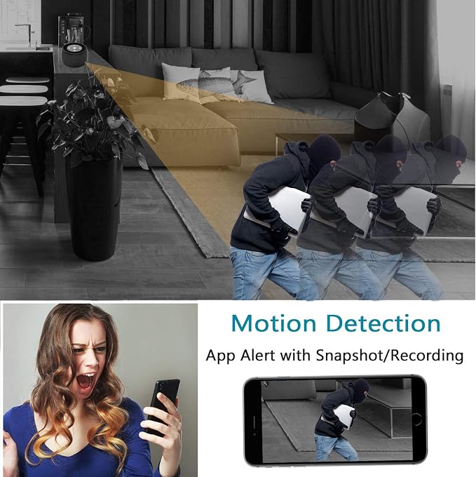 Wireless-WiFi-Security-Mini-Camera, Real 1080P Full HD - Image 4