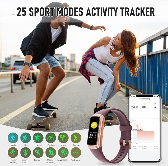 Fitness Tracker with 24/7 Heart Rate, Health Tracker with Step Counter Calories - Image 5