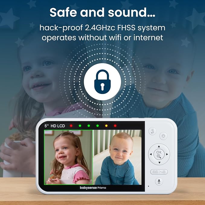 Babysense Prisma Baby Monitor - Image 5
