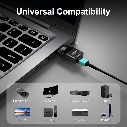 RUIPRO 8K Detachable Full Fiber Optic Armored HDMI 2.1 Cable 10FT, Ultra High - Image 7