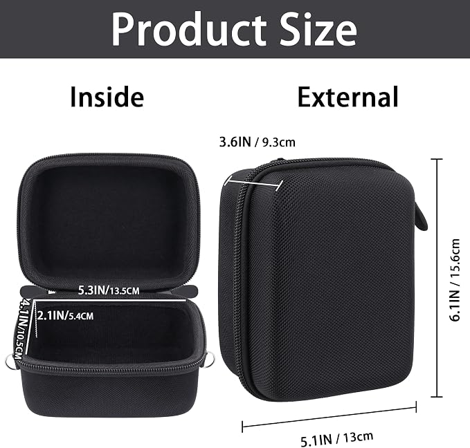 Aenllosi Hard Carrying Case for Sony Alpha a6000 / a6300 / a6400 / a6500 / - Image 5