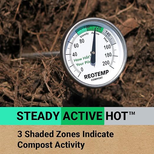 Reotemp 20 Inch Fahrenheit Backyard Compost Thermometer - Image 2