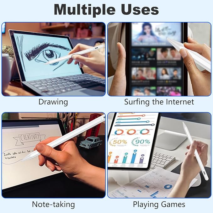 Stylus Pen for iOS&Android Touch Screens, Active Pencil for Samsung, Smart - Image 7