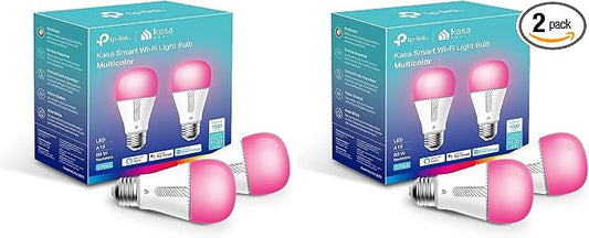 Kasa Smart Bulb, 1000 Lumens Full Color Changing Dimmable Smart WiFi Light Bulb by KasaSmartbyTP-Link