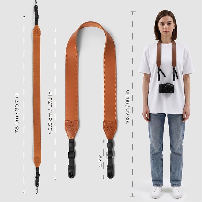 C Coiro Classic Leather Camera Strap - Image 7