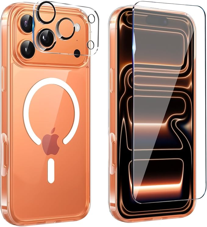 for iPhone 17 Pro Case Clear, Magnetic iPhone 17Pro Case by Unknown