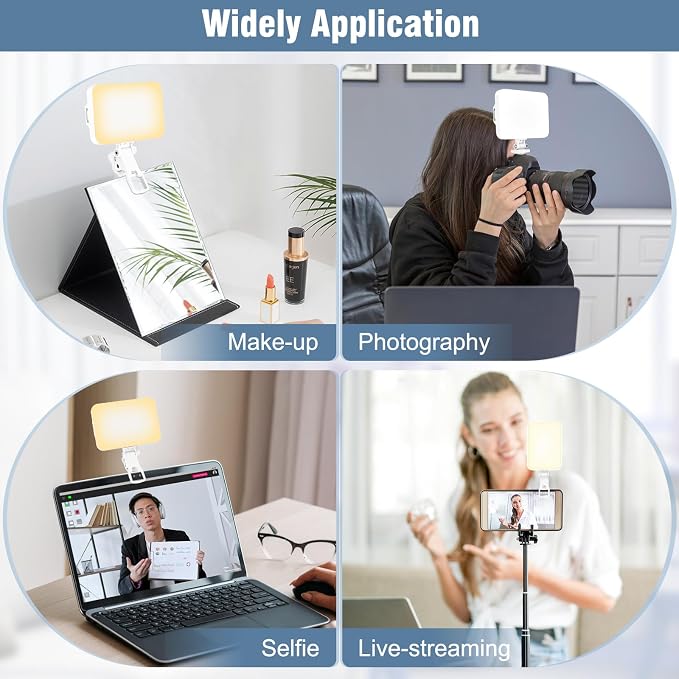 ALTSON 60 LED Portable Selfie Light Video Conference Lighting - Image 6