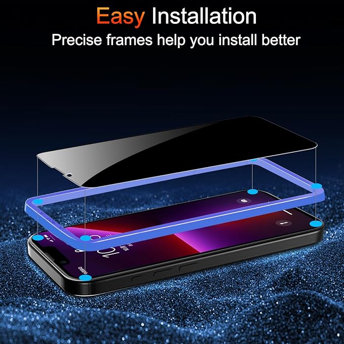 TZGZT 3 Pack Privacy Screen Protectors - Image 4