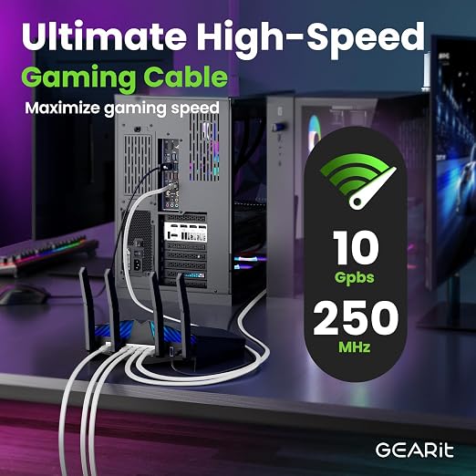 GEARit Cat 6 Outdoor Flat Ethernet Cable Direct Burial Rated LLDPE Jacket - Image 4