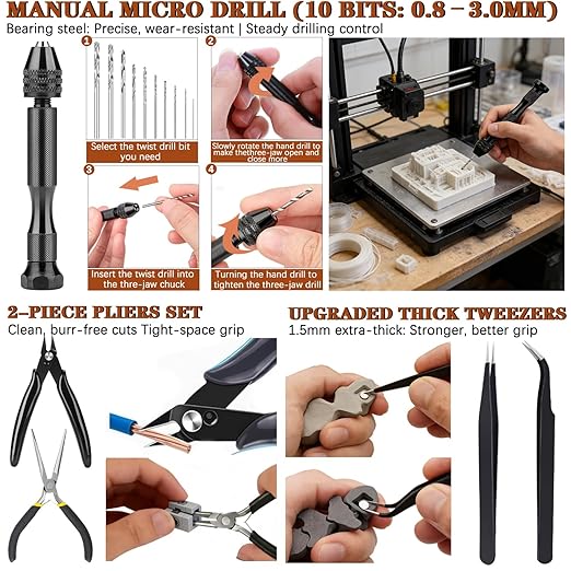 66Pcs 3D Printer Tools Kit - Image 4
