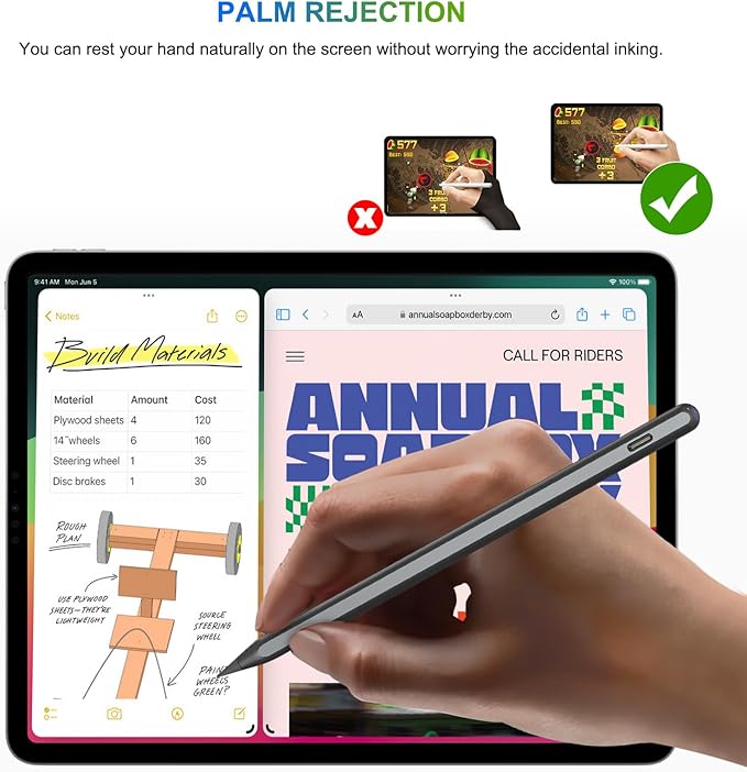 HATOKU Pencil 2nd Generation Wireless Charging, Pencil - Image 4