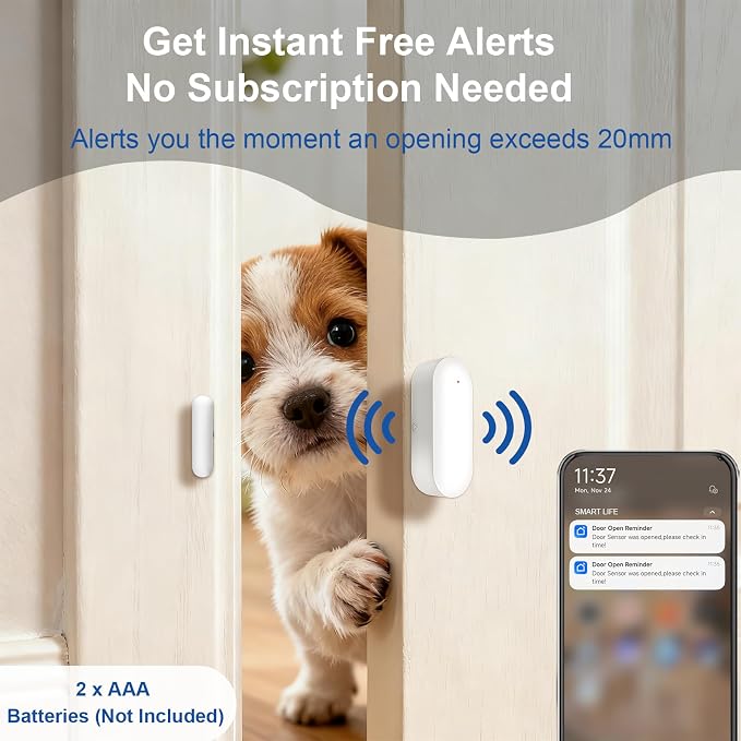 WiFi Magnetic Door Sensor Alarm - Image 4