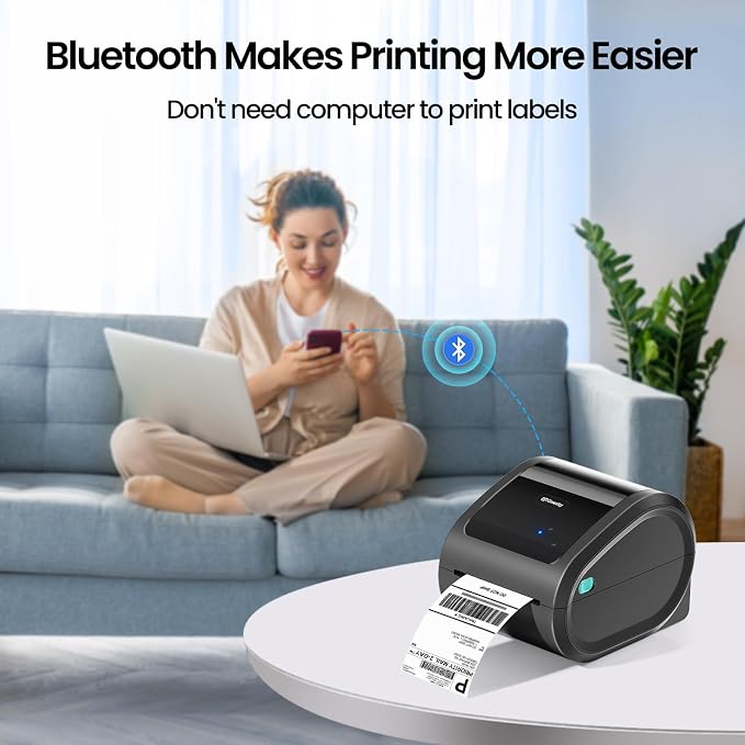 Bluetooth Shipping Label Printer - Image 3