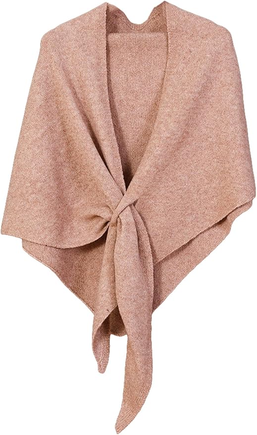 Shawls Wraps Women Triangle Sweater Scarf Warm Wool Blend Pashmina Cape Cold by Obosoyo