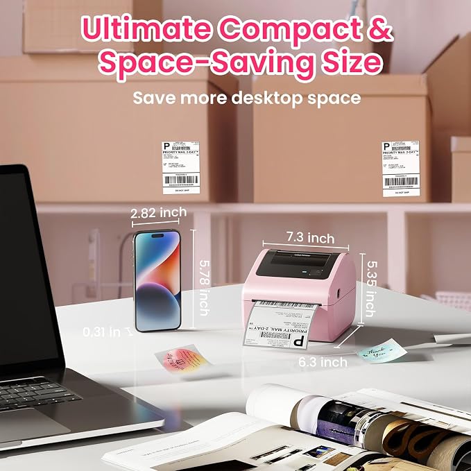 Bluetooth Thermal Label Printer 4x6 - Image 4