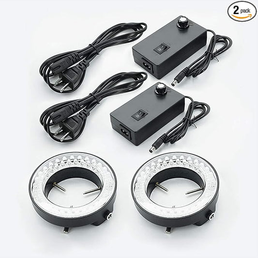 DEVMO 2 PCS 60-LED Adjustable Ring Light Illuminator Lamp by DEVMO