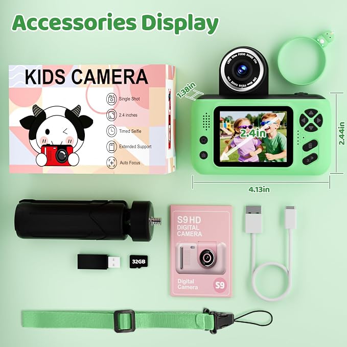 Makolle Kids Camera, Birthday Gifts - Image 9