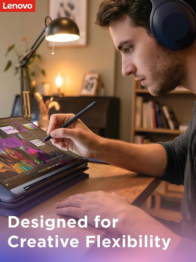 Lenovo Yoga Pen 2 with Magnetic Pen Case, AES 3.0 Stylus with 8192 Pressure - Image 6