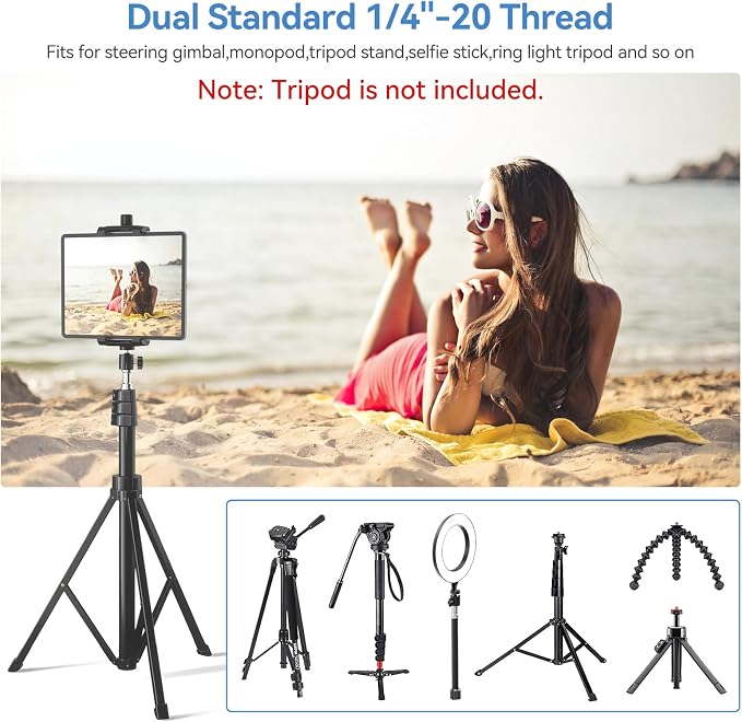 KDD iPad and Phone Tripod Mount Adapter - Image 4