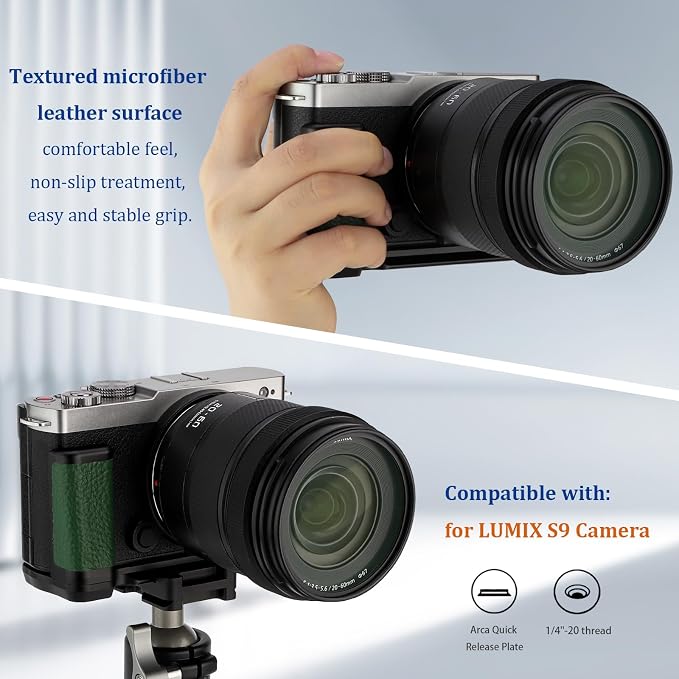 Haoge HG-S9-G Handle HandGrip for Panasonic LUMIX S9 Camera Body S9K L-Shape - Image 5