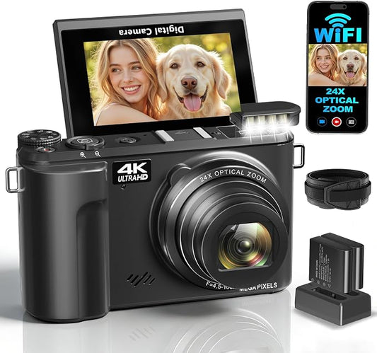 4K Digital Camera for Photography by Gavonde