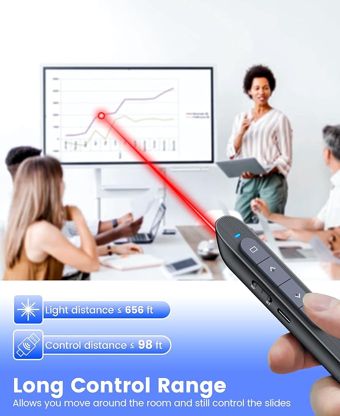 Presentation Clicker Rechargeable Compatible - Image 4