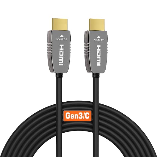 RUIPRO 8K HDMI 2.1b Fiber Optic Cable CL2 Rated 130 Feet 48Gbps 8K60Hz 4K120Hz by RUIPRO-ProfessionalQualityVideoandAudioYouCanSeeandHear