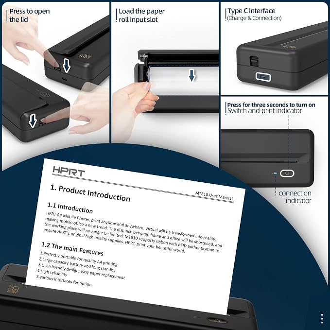 HPRT Wireless Portable Printer - Image 7