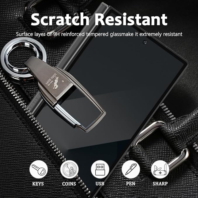 2 Pack Outer Tempered Glass for Samsung Galaxy Z Fold 6 5G Screen Protector - Image 3