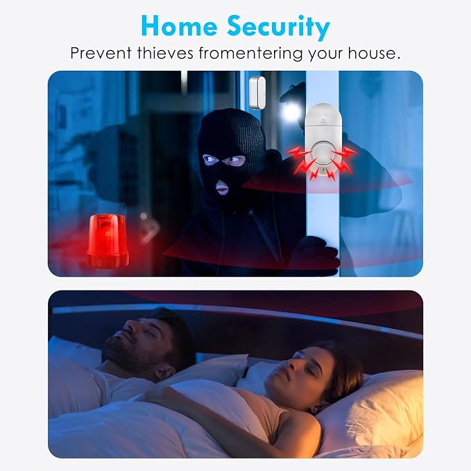 Window Door Alarm, Toeeson 120db Pool Alarm - Image 4
