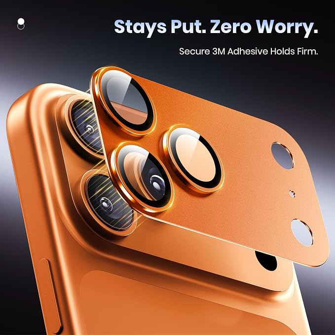 Hoerrye for iPhone 17 Pro Max Camera Lens Protector - Image 5