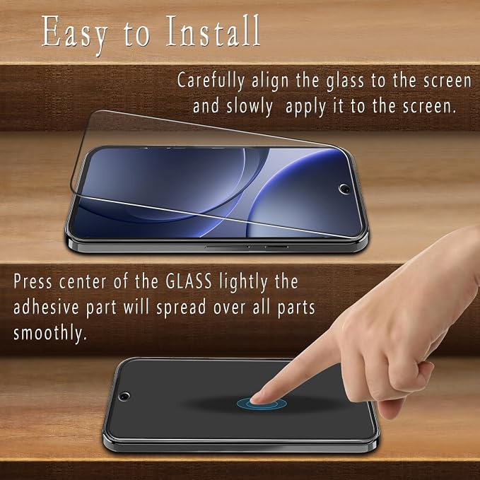 2 Pack Screen Protector for Google Pixel 9 Pro XL Tempered Glass - Image 4