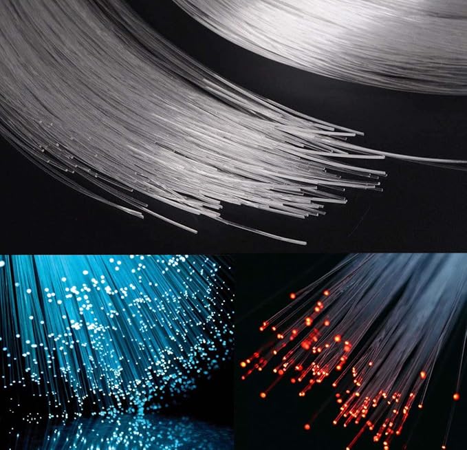 AZIMOM PMMA Plastic End Glow Fiber Optic Cable 1.5mm 50m/Roll - Image 2