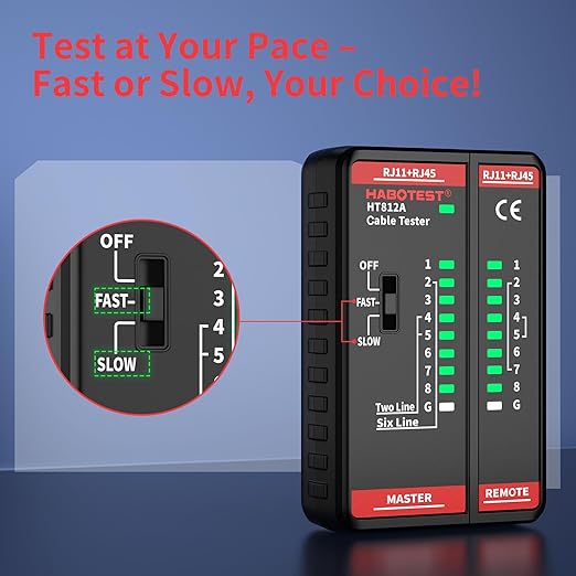 Network Ethernet Cable Tester for LAN RJ45 RJ11 CAT5 CAT5E CAT6 CAT6A CAT7 - Image 7