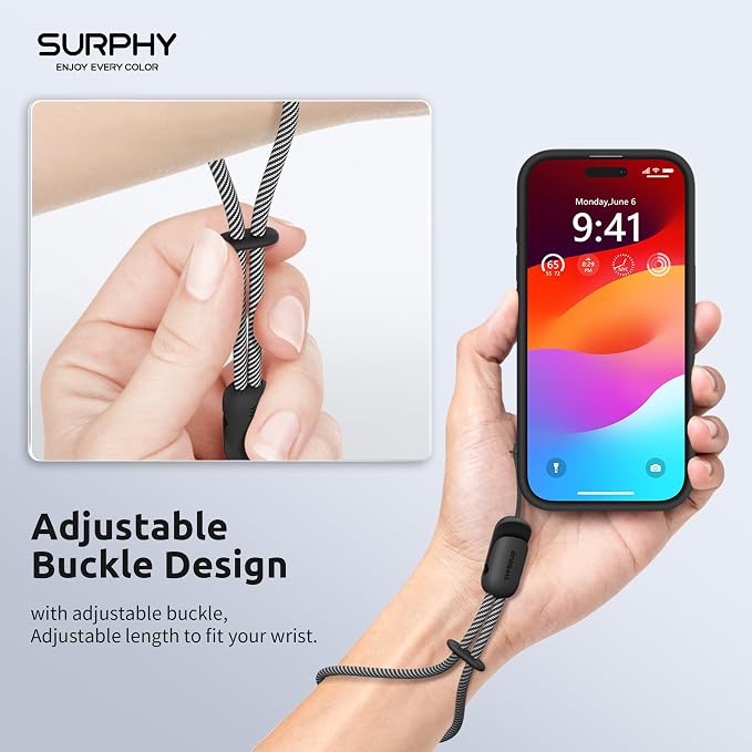 SURPHY 2 Pack Phone Lanyard for Cellphone Case, Phone Wrist Strap for Case - Image 2