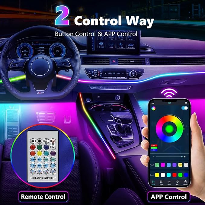 Acrylic Interior Car LED Lights - Image 6