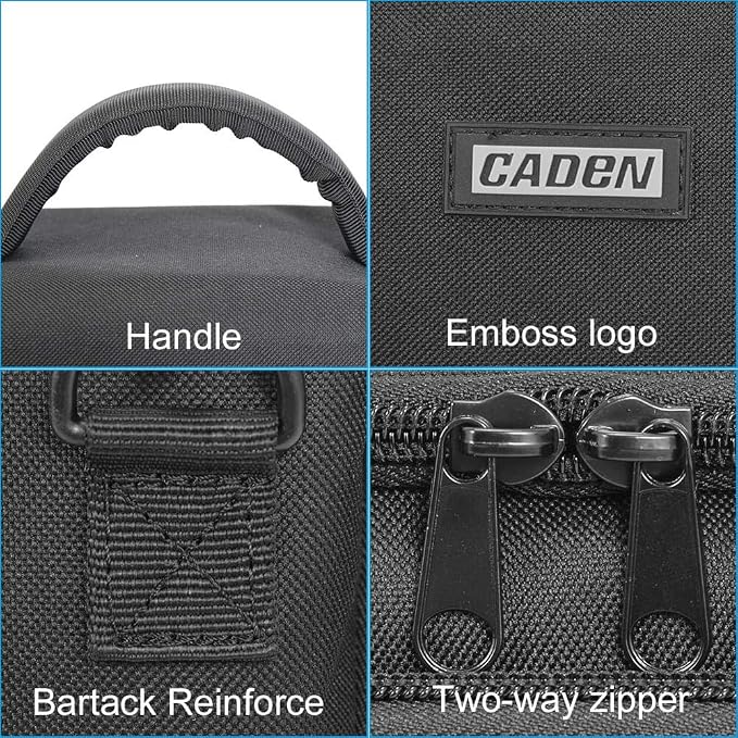 CADeN Compact Camera Shoulder Crossbody Bag Case Compatible - Image 6