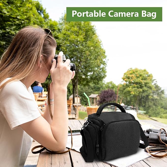 Ainiv DSLR Camera Bag, Waterproof Anti-Shock SLR Camera Case, Large Adjustable - Image 7