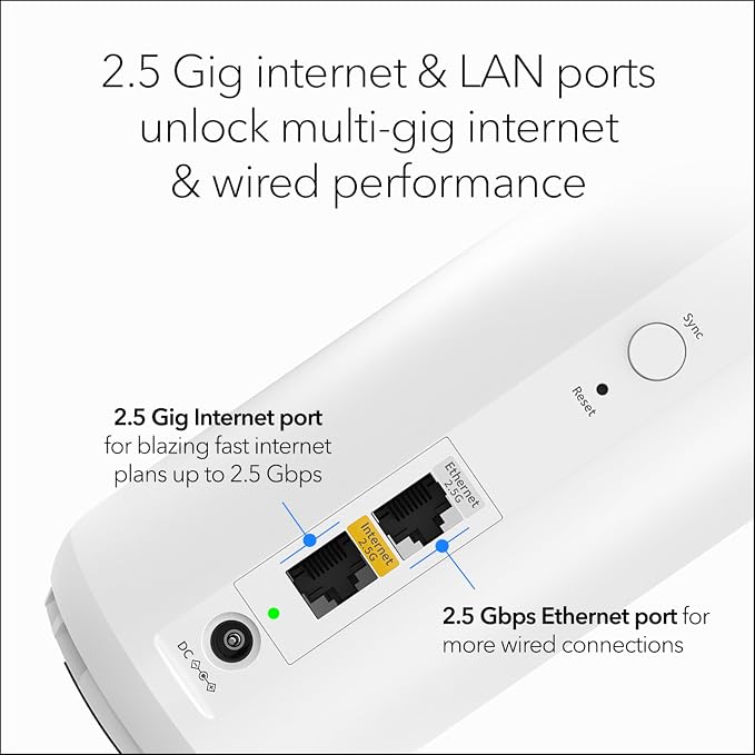 NETGEAR Orbi 370 Series Dual-Band WiFi 7 Mesh System - Image 4