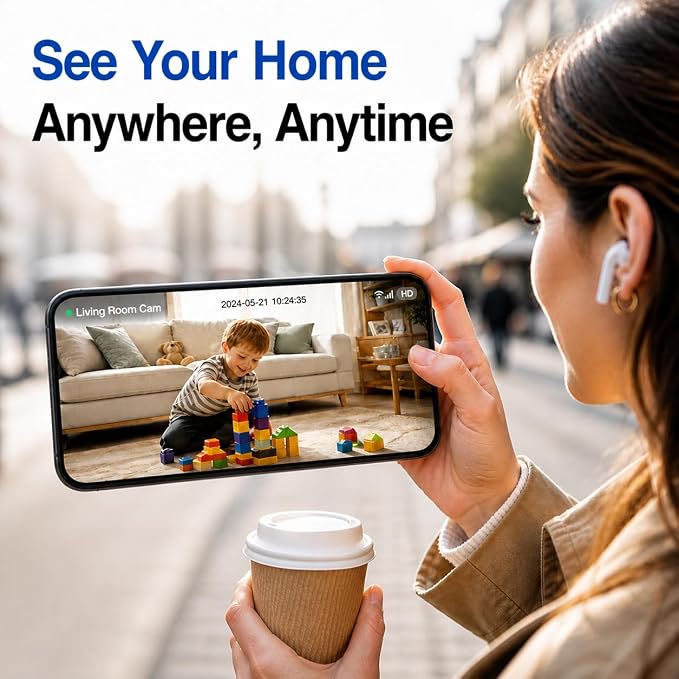 Baby Monitor with Camera and Audio, 3MP Baby Camera - Image 5