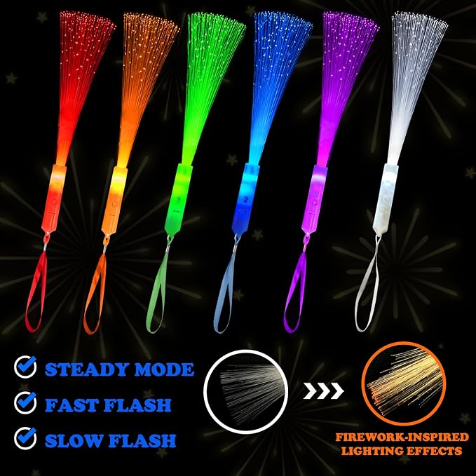 Glow in Dark Fiber Optic Lights - Image 5
