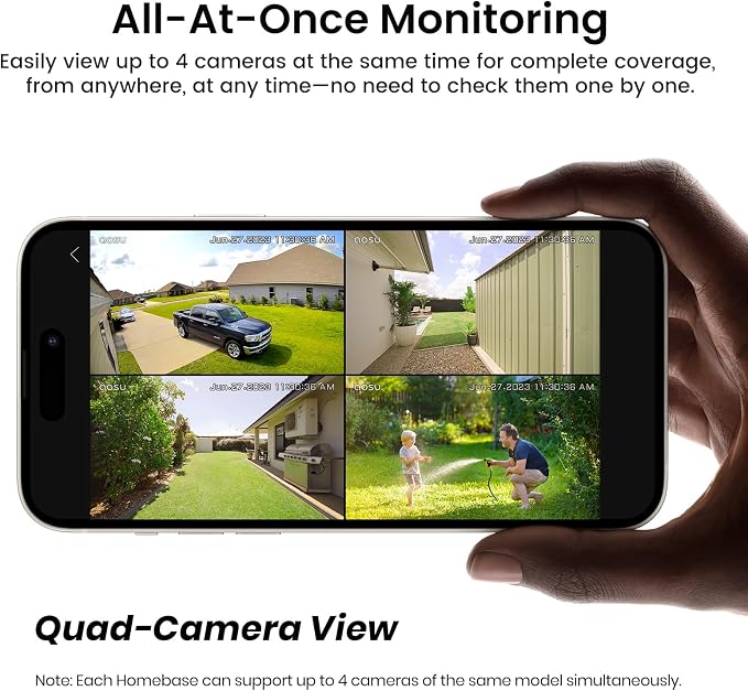 aosu SolarCam Pro System Add-on Camera – Expand Your System - Image 3