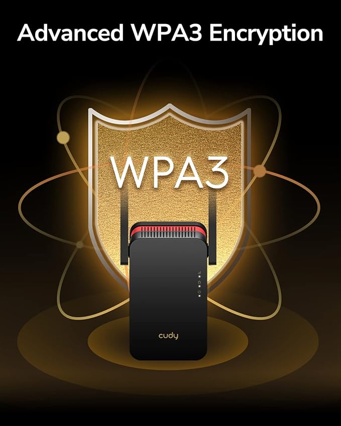Cudy AX3000 Dual Band Wi-Fi 6 Extender, WiFi 6 Repeater Coverage up to 3000 - Image 4