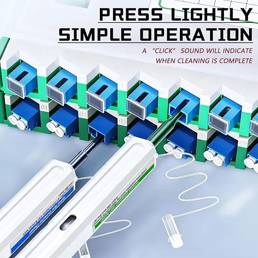2PC Fiber Optic Cleaner Pen Set, New Upgrade, 1.25mm LC/MU and 2.5mm - Image 5