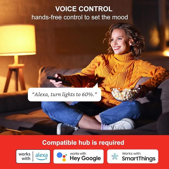 Sengled Zigbee Smart Bulbs, Tunable White 2700K~6500K, Hub Required, Dimmable - Image 9