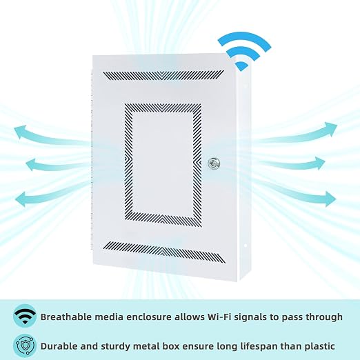 XMK 20 Inch Structured Wiring Enclosure - Image 3
