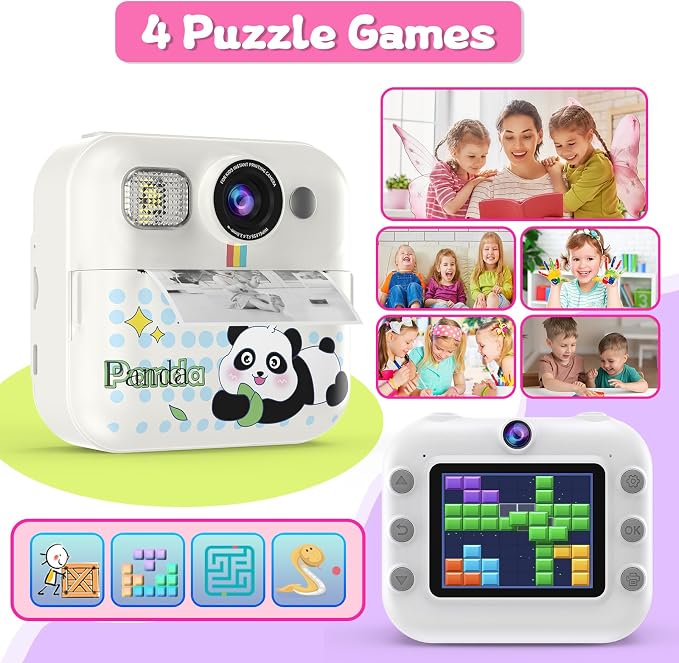 Kids Camera Instant Print, Christmas Birthday Gifts - Image 4