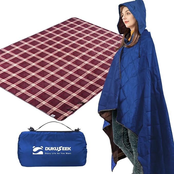 DUKUSEEK Waterproof Camping Blanket by DUKUSEEK