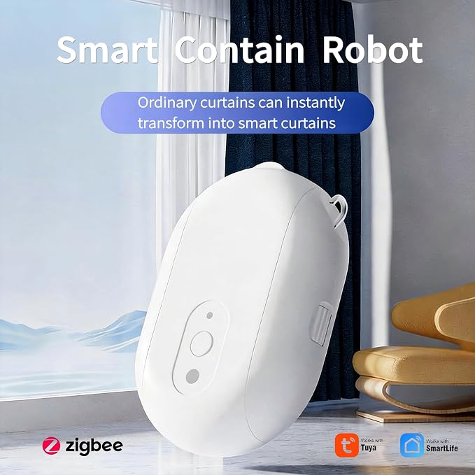 Smart Automatic Curtain Opener and Closer, Zigbee Curtain Robot - Image 2