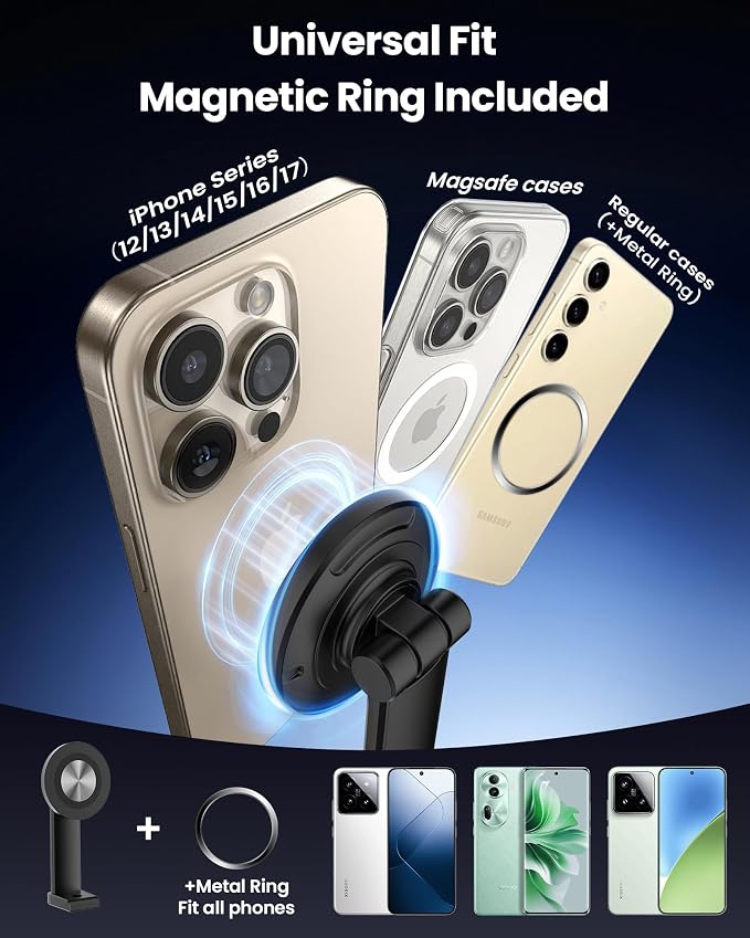 Magnetic Ring Light with Stand Tripod - Image 6